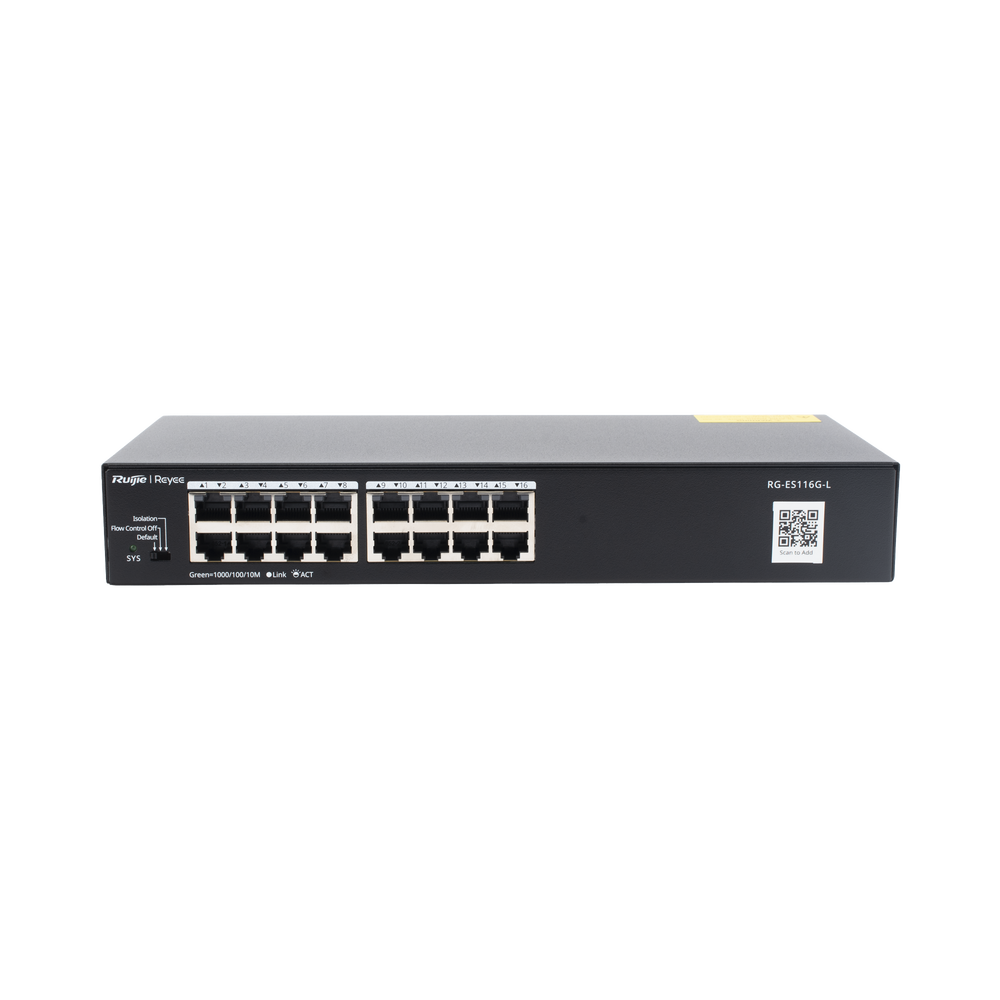 Switch no administrable, Visible en la Topología en la Nube, con 16 puertos Gigabit - Imagen 5