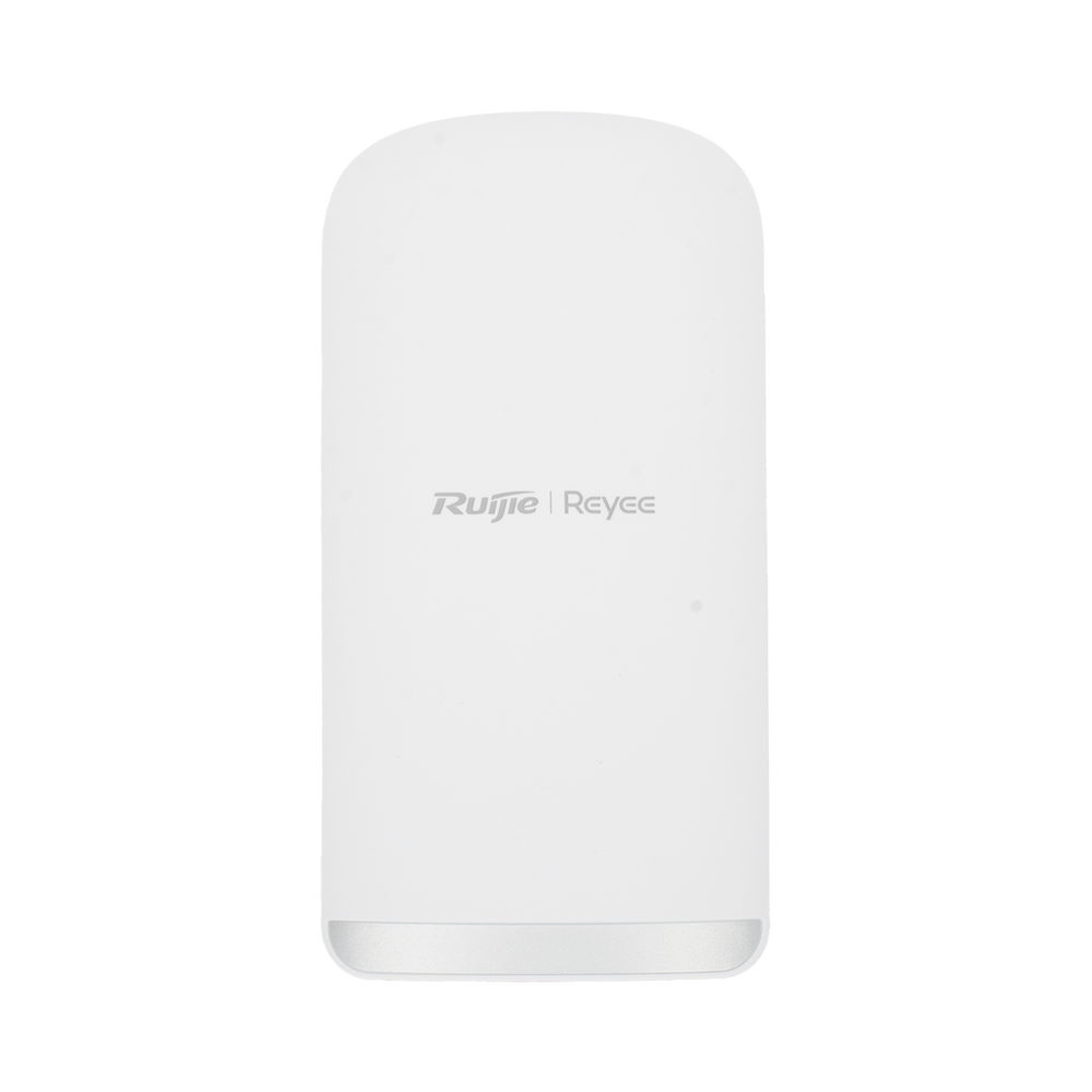CPE Puente Inalámbrico Punto a Punto / Wi-Fi 5 802.11ac Wave2 867 Mbps / Antena 13 dBi MIMO 2x2 / 2 Puertos PoE Out 802.3AF / Enlace 3 km (1.86 mi) / IP55 Exterior / Ruijie Reyee