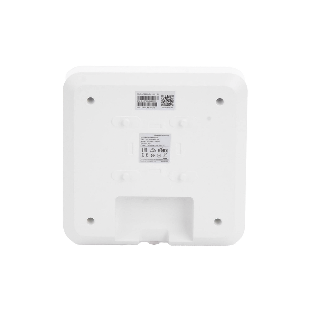 Punto de Acceso Mesh Wi-Fi 5 para interior en techo hasta 1.2 Gbps doble banda 802.11ac MU-MIMO 2X2, puertos Gigabit - Imagen 6