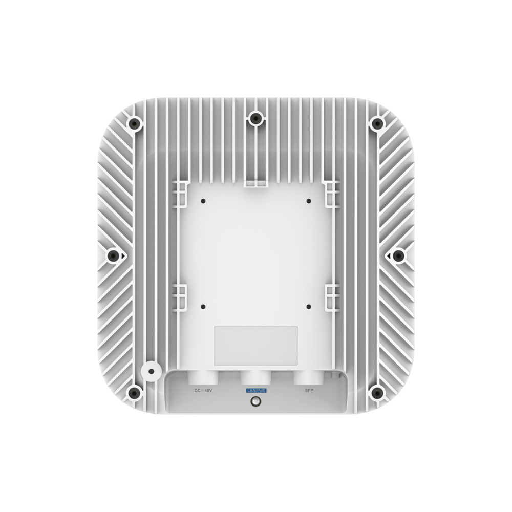 Punto de Acceso Mesh Wi-Fi 6 Industrial para Exterior Omnidireccional 5.95Gbps, MU-MIMO 4x4, 360°, Filtros Anti Interferencia y Auto Optimización con IA, puerto eth 2.5G y SFP - Imagen 4