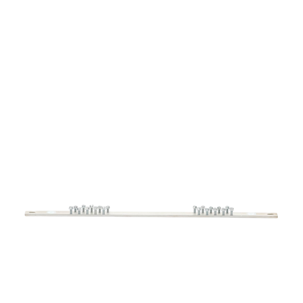 Barra de Conexión a Tierra, Para Rack de 19", Con 20 Orificios Para Conexión Rápida de Equipos, Incluye 20 Tornillos # 12-24 x 1/2" Instalados - Imagen 4