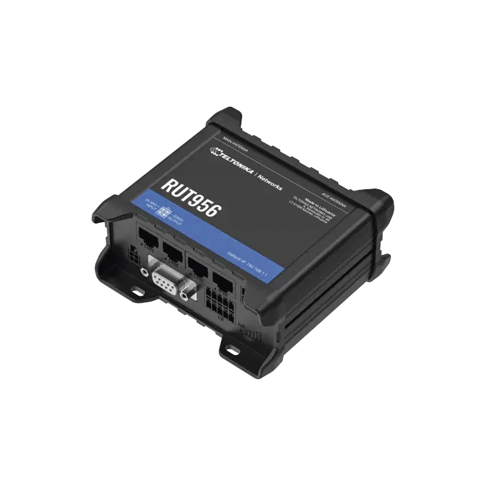 Router Industrial LTE 4G Profesional / 150 Mbps Cat 4 / 4 Puertos Ethernet / RS232 RS485 / WiFi / Doble SIM / GNSS