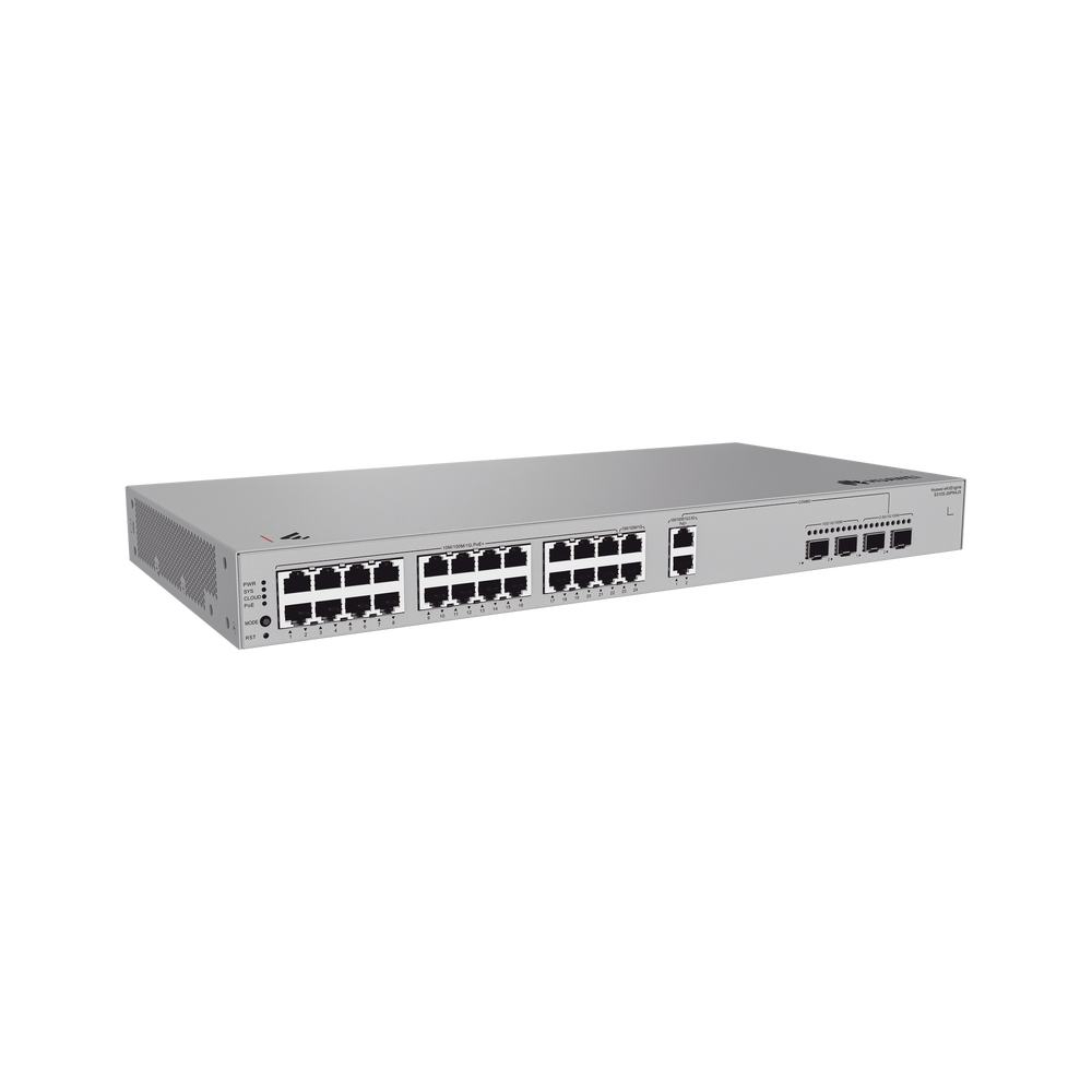 Switch Gigabit Administrable PoE Capa 3 / 24 Puertos 10/100/1000 Mbps (22 PoE) / 2 Puertos 2.5GE (PoE) combo 2 Puertos SFP 2.5GE /2 Puertos SFP+ 10GE / 400W / PoE Perpetuo / iStack / Administración Nube Gratis - Imagen 5