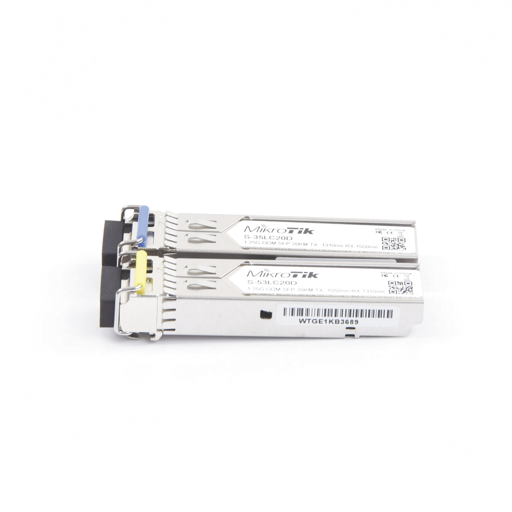 Transceptores MiniGbic SFP 1.25G LC WDM para fibra Mono Modo 20 Kms - Imagen 4