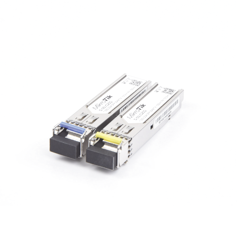 Transceptores MiniGbic SFP 1.25G LC WDM para fibra Mono Modo 20 Kms - Imagen 3