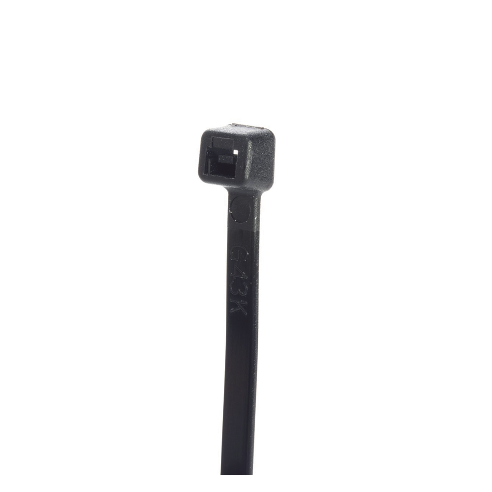 Cincho de Nylon 6.6 StrongHold™, 188mm largo x 4.8mm ancho, Color Negro, Exterior Resistente a Rayos UV, Paquete de 1000pz - Imagen 3