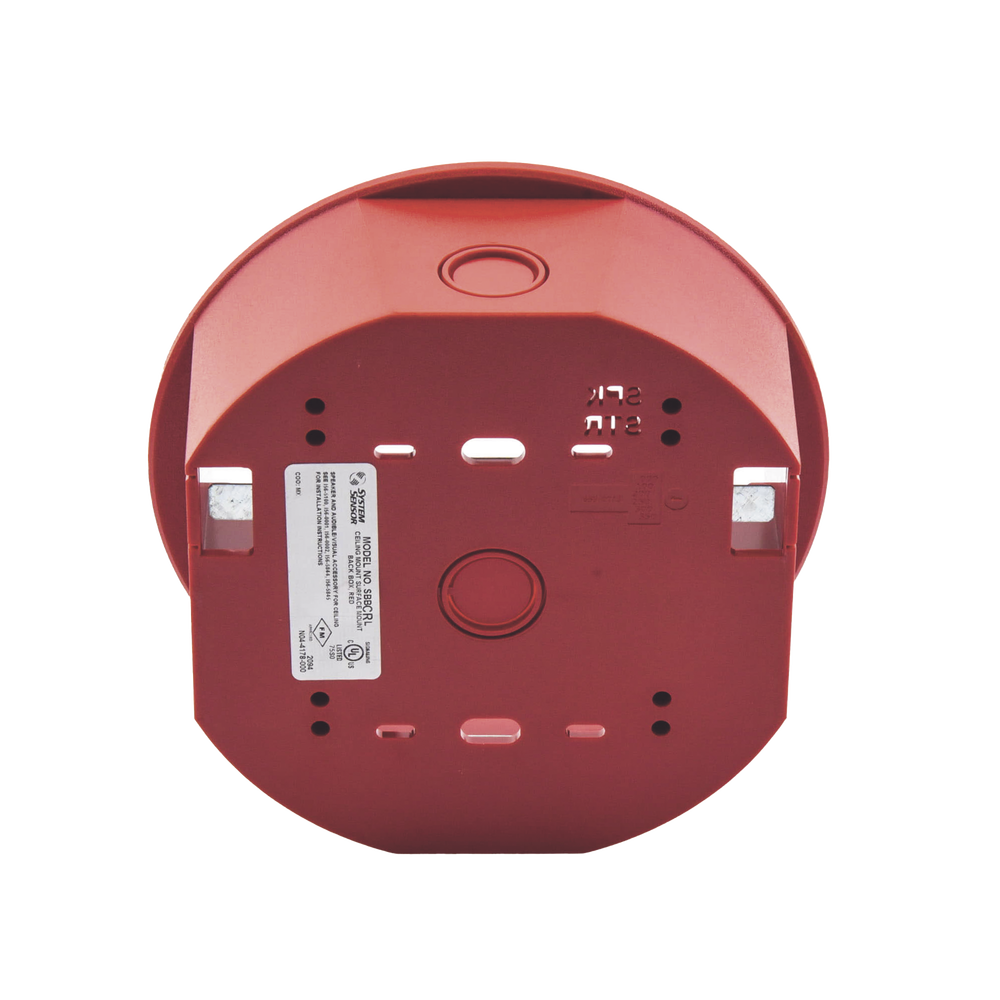 Caja de Montaje en Techo, para Sirena, Color Rojo, Nuevo Diseño Moderno y Elegante - Imagen 3