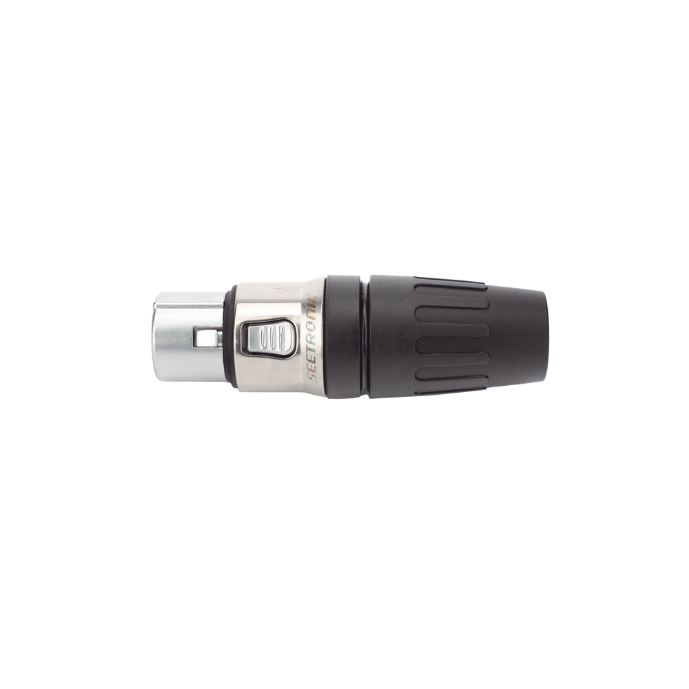 Conector hembra XLR de 3 núcleos con carcasa de acero inoxidable y contactos chapados en oro - Imagen 10
