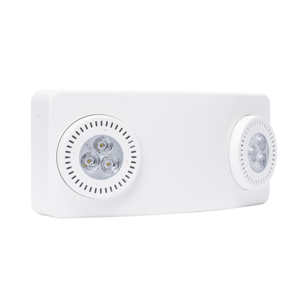 Luz de Emergencia Dual LED / 520 lúmenes / Uso Rudo / Cubierta ABS UL 5VA / Batería 9.6V 3Ah / 90 min Autonomía / Montaje Pared o Techo - Imagen 3