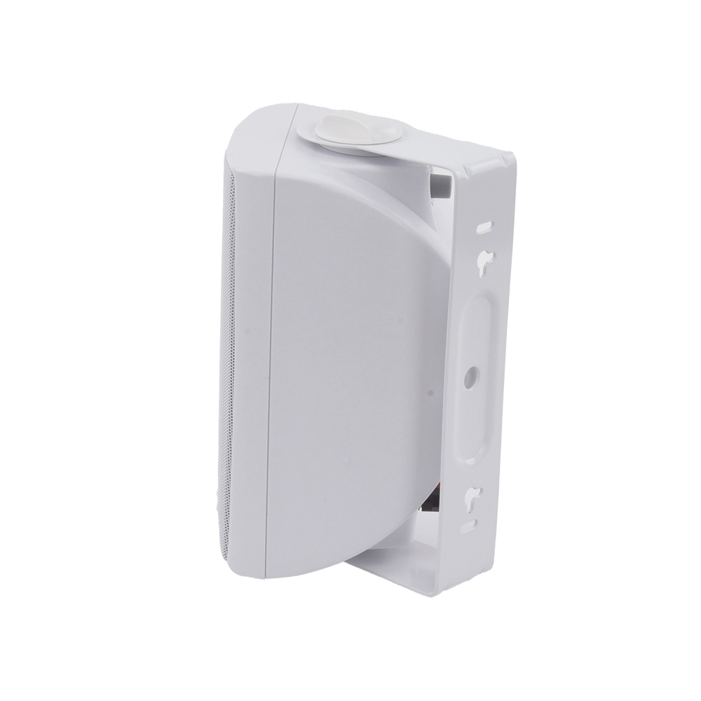 Altavoz de Pared de 2 vías | Woofer 4in + 1.5in | 2.5W - 20W | Para Sistemas 70/100V y 8 ohms | Material ABS | Rejilla y Bracket de Metal | Color Blanco - Imagen 4
