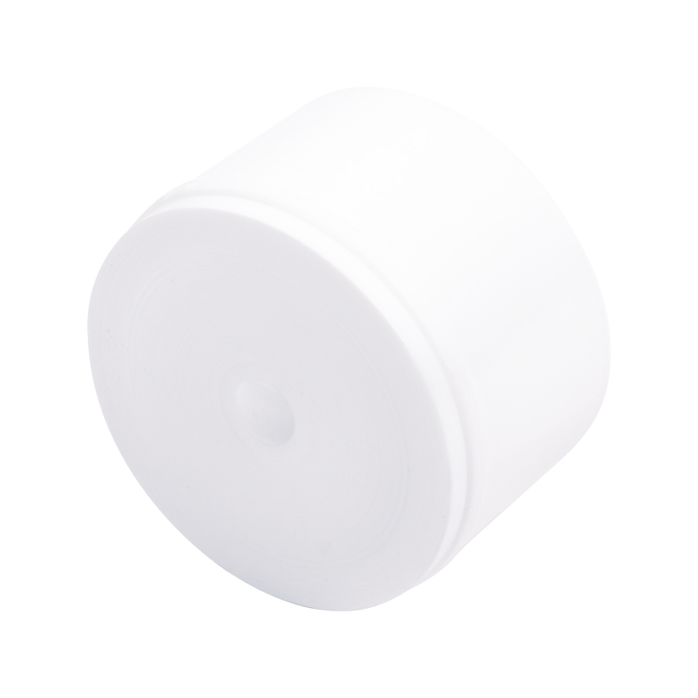 Tapón de Alta Resistencia con Anti UV para Postes de Cercos Eléctricos / 1" (25.4 mm) / Polipropileno Virgen / Color Blanco / Instalación por Presión