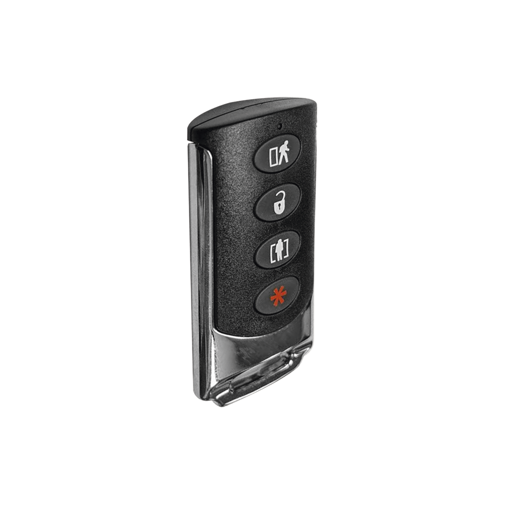 Llavero Remoto Inalámbrico 4 Botones / Uso Rudo / Armado Total/Parcial/Desarmado/Pánico / 345 MHz / Batería 5 Años / Compatible Honeywell y PRO4GLTEM