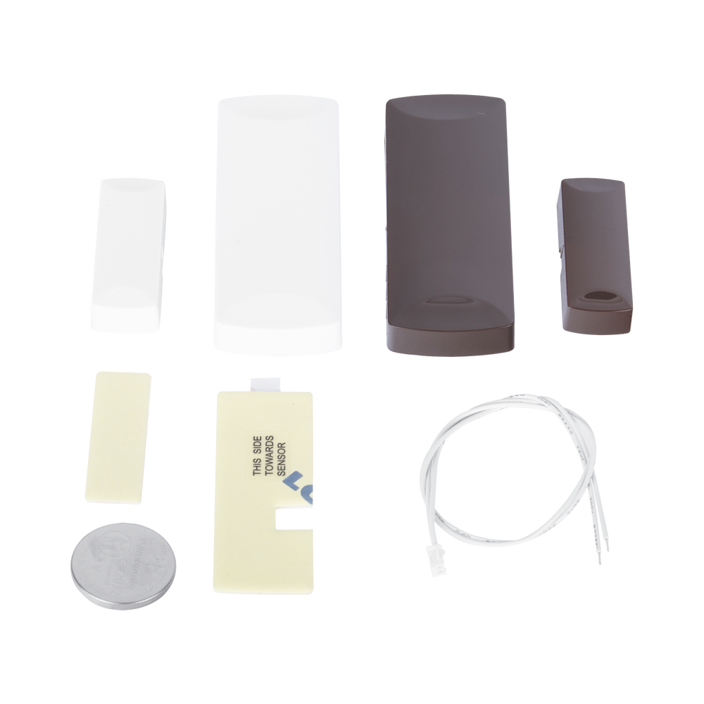 Sensor + Transmisor Inalámbrico 1 Zona / Contacto Magnético + Entrada Externa / 345 MHz / Batería 5 Años / Convierte Sensores Cableados a Inalámbricos - Imagen 5