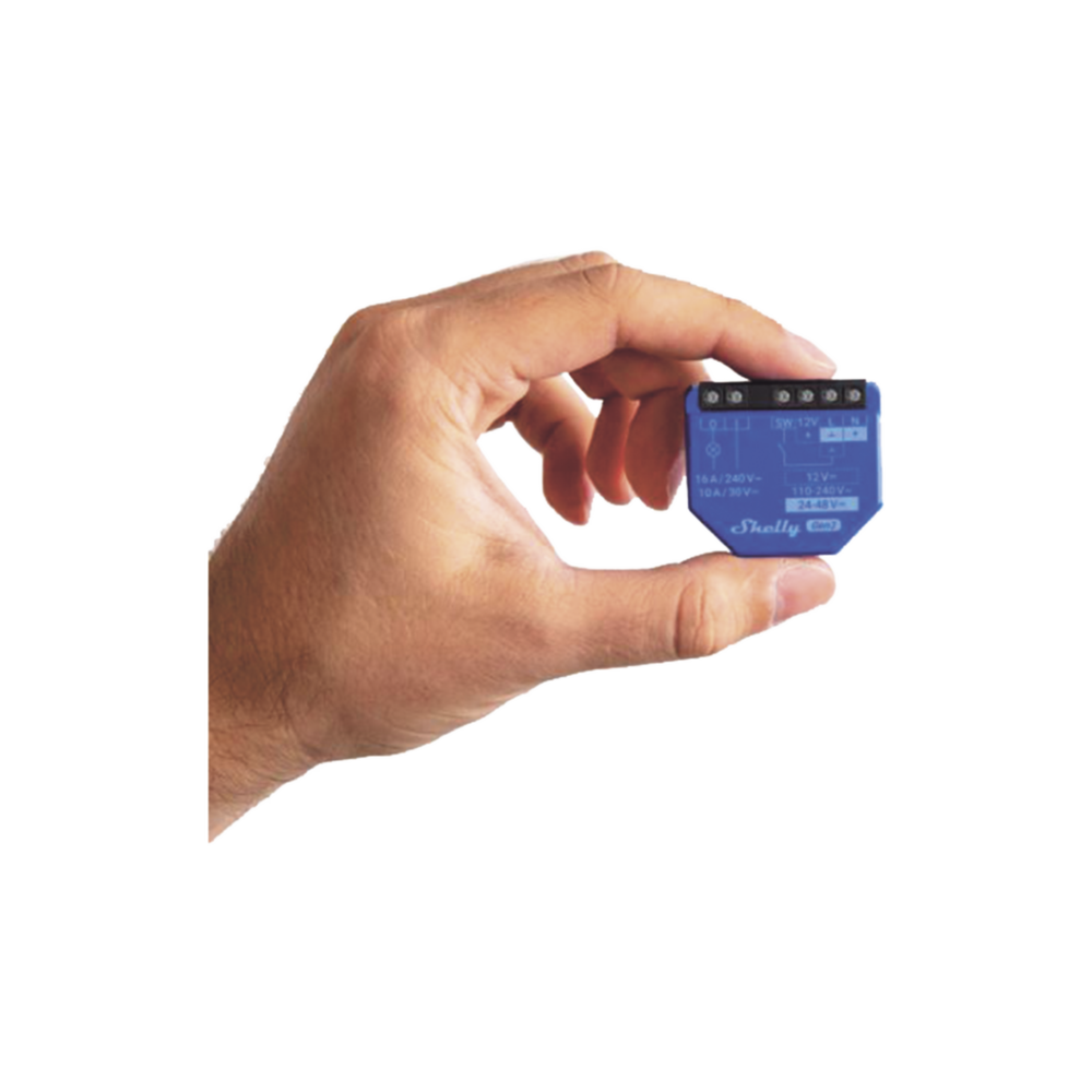 Relevador inalámbrico inteligente 16A, 110-230 V, 1 salida de contacto seco, compatible con asistente de voz Alexa, Google Home - Imagen 3