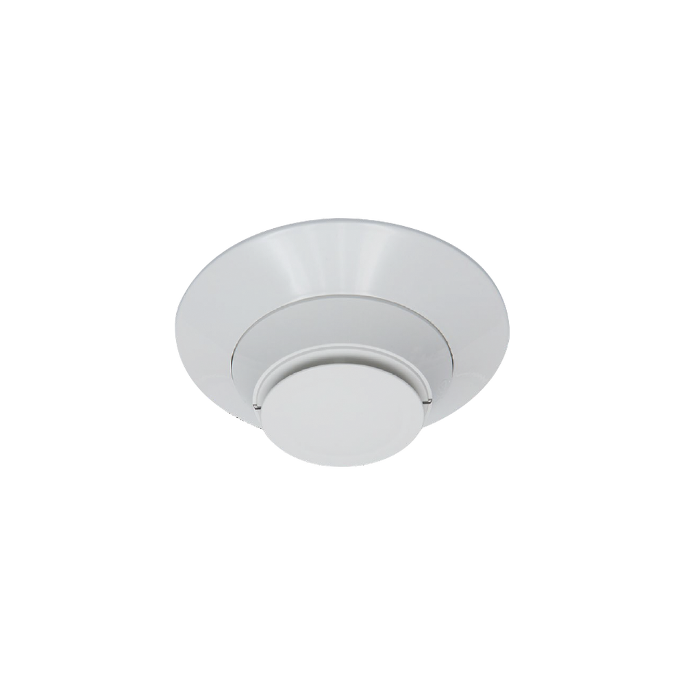 Detector de Humo y Calor / Direccionable / Tecnología SK / Incluye Base / 57 °C / Color Blanco