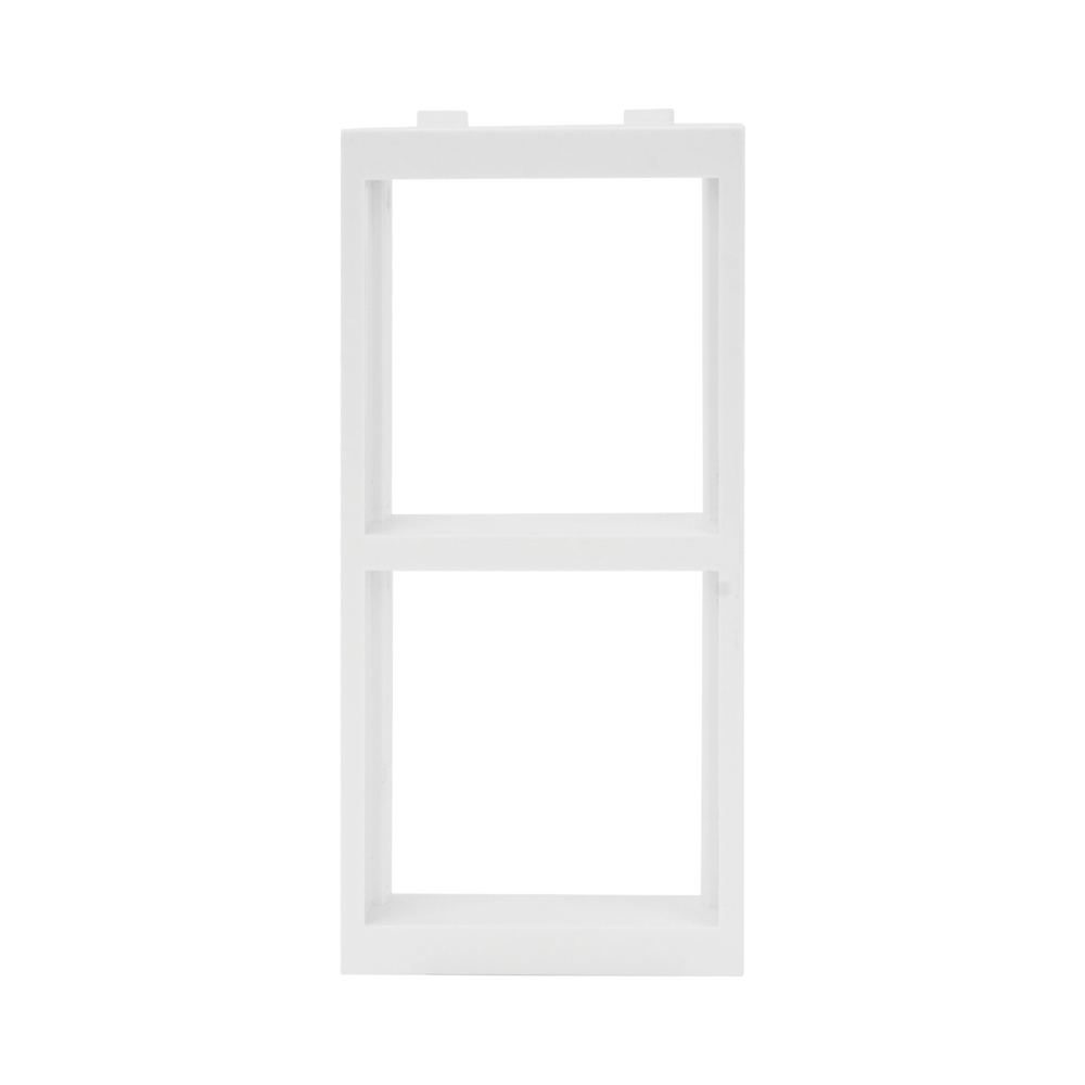 Placa Adaptadora Para Instalar Módulos en Cajas Para Piso Falso SM-CPF-2, SM-CPF-4, SM-CPF-6 y Para Pavimento SM-CPAV-2 y SM-CPAV-4