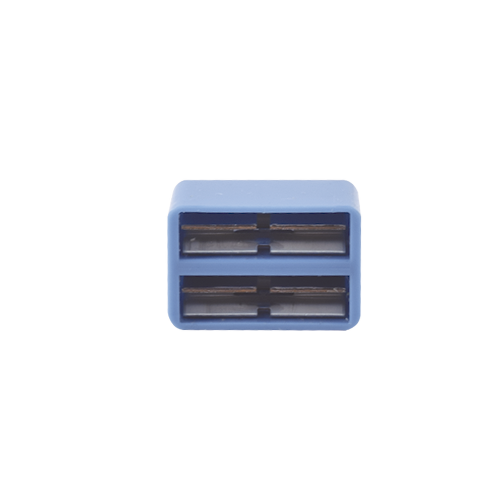 Clip de Puente, Para Uso con Regletas S66 de Siemon, de 1 Par, Color Azul - Imagen 4