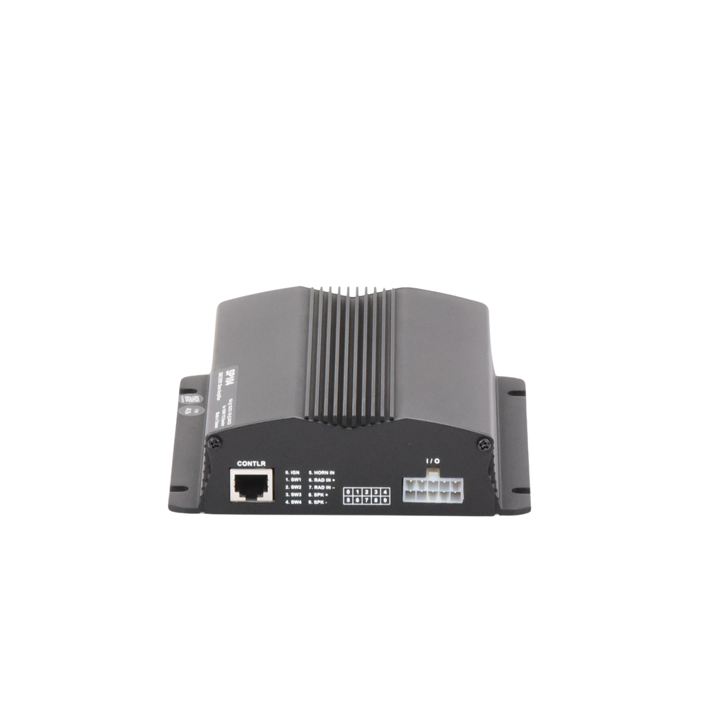 Sirena Vehicular de 100W de Potencia, Incluye Controlador Unimando Para Control de Tonos, 4 Salidas Auxiliares y Microfono - Imagen 6