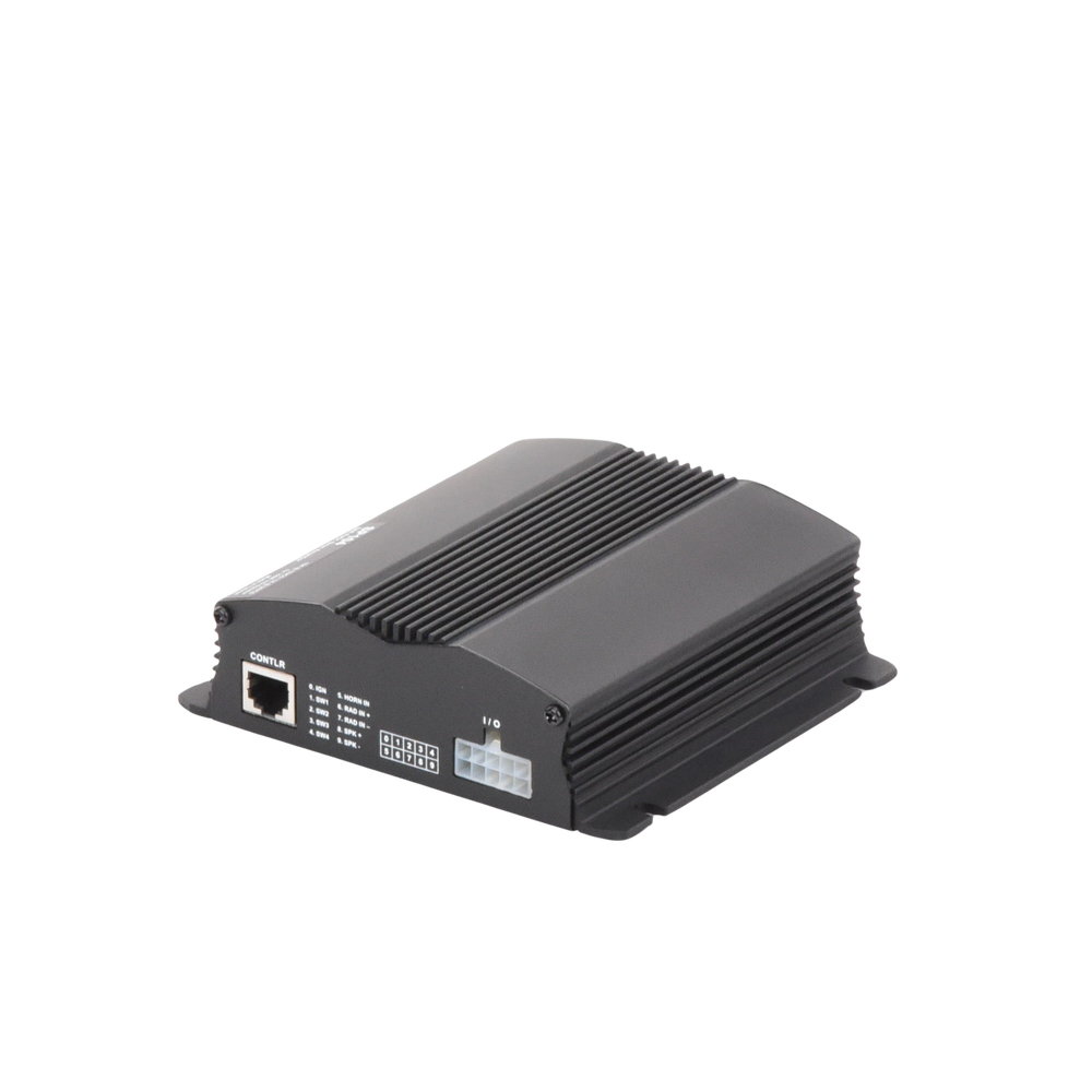 Sirena Vehicular de 100W de Potencia, Incluye Controlador Unimando Para Control de Tonos, 4 Salidas Auxiliares y Microfono - Imagen 7