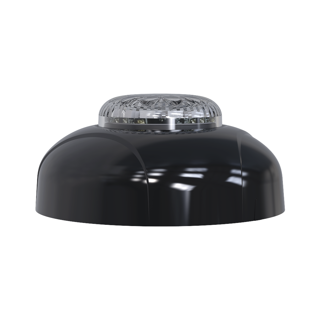 Estrobo Oculto de 12 LED, Brida negra, 12 Vcd, Clara, Lente transparente - Imagen 3