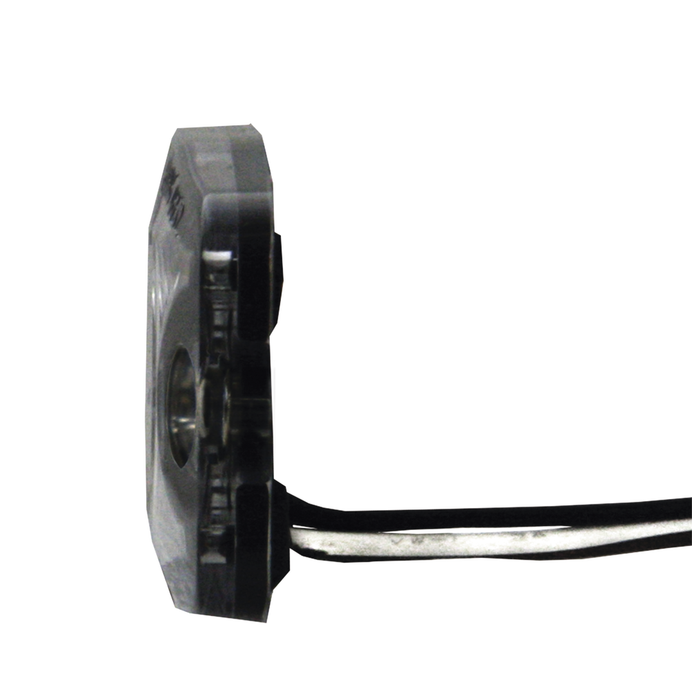 Luz Auxiliar de 4 LED, Ambar, Lente Transparente, SAE - Imagen 4