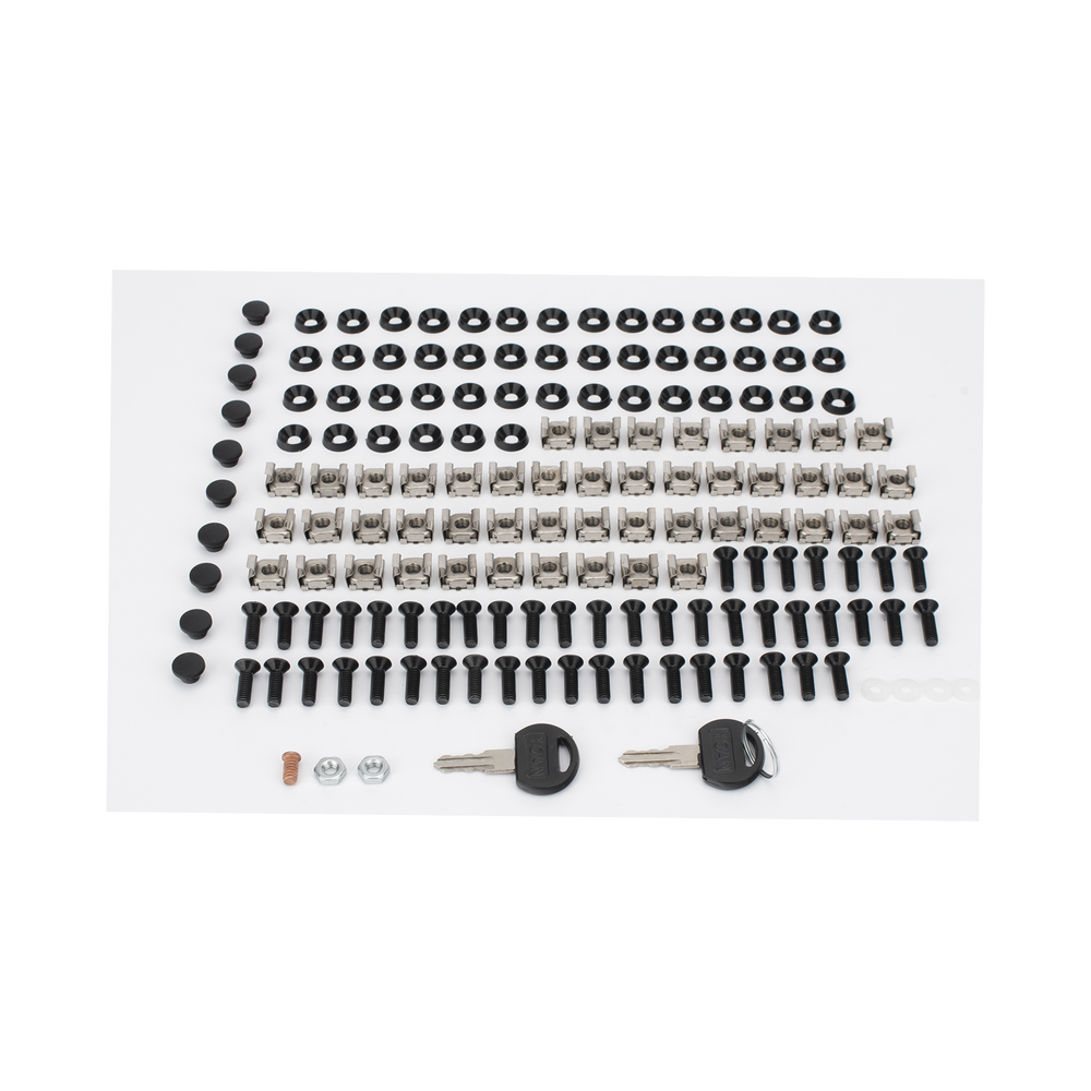 Gabinete de Pared de 9U con Puerta Perforada 455 mm de Profundidad, Rack de 19'', Acero Reforzado Color Gris Mate - Imagen 5