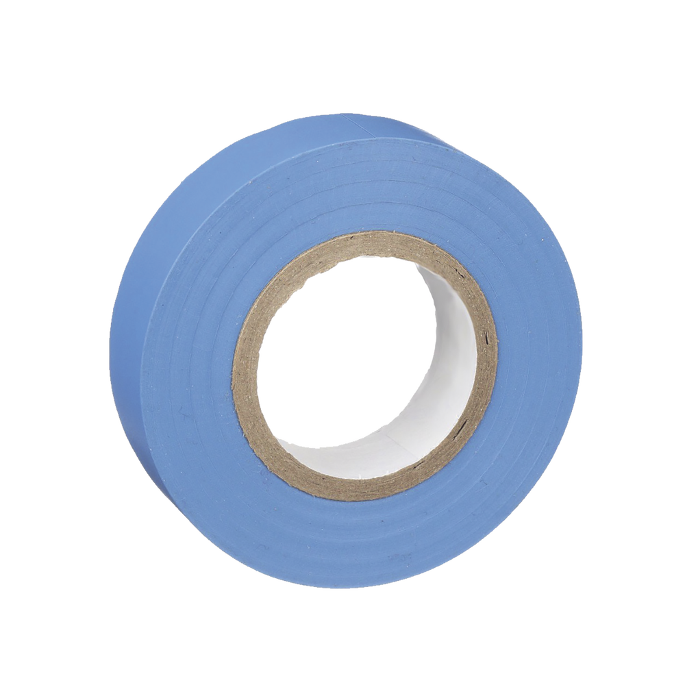 Cinta Eléctrica STRONGHOLD para Aislar, de PVC, Uso General Reparación y Mantenimiento, Grosor de 0.18mm (7 mil), Ancho de 19mm, y 20.12m de Largo, Color Azul - Imagen 3