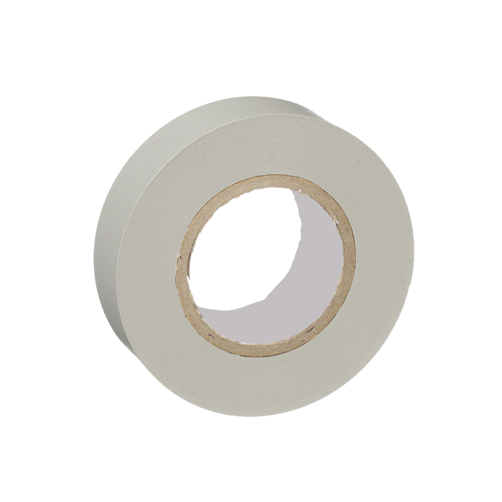 Cinta Eléctrica STRONGHOLD para Aislar, de PVC, Uso General Reparación y Mantenimiento, Grosor de 0.18mm (7 mil), Ancho de 19mm, y 20.12m de Largo, Color Gris - Imagen 3