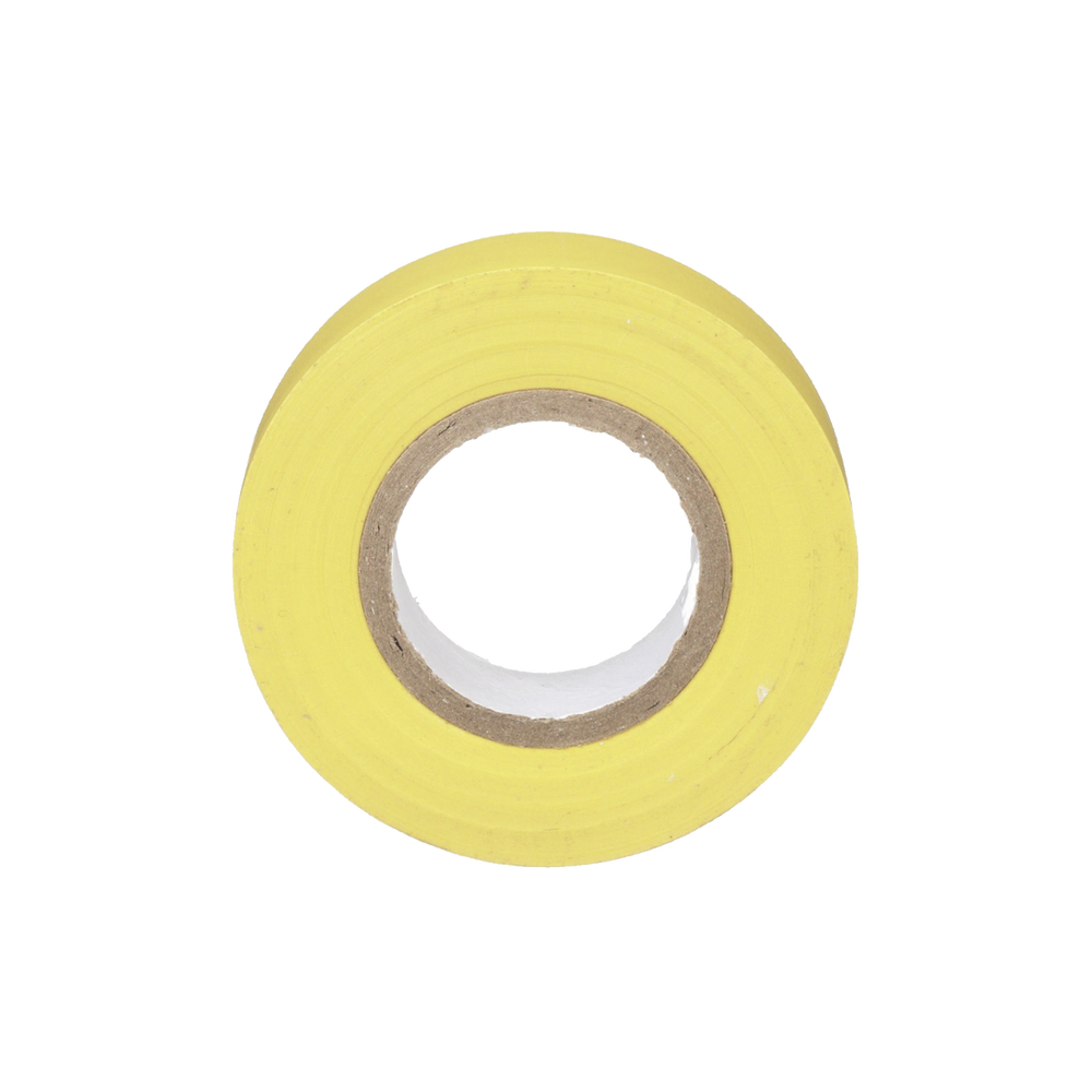Cinta Eléctrica STRONGHOLD para Aislar, de PVC, Uso General Reparación y Mantenimiento, Grosor de 0.18mm (7 mil), Ancho de 19mm, y 20.12m de Largo, Color Amarillo - Imagen 2