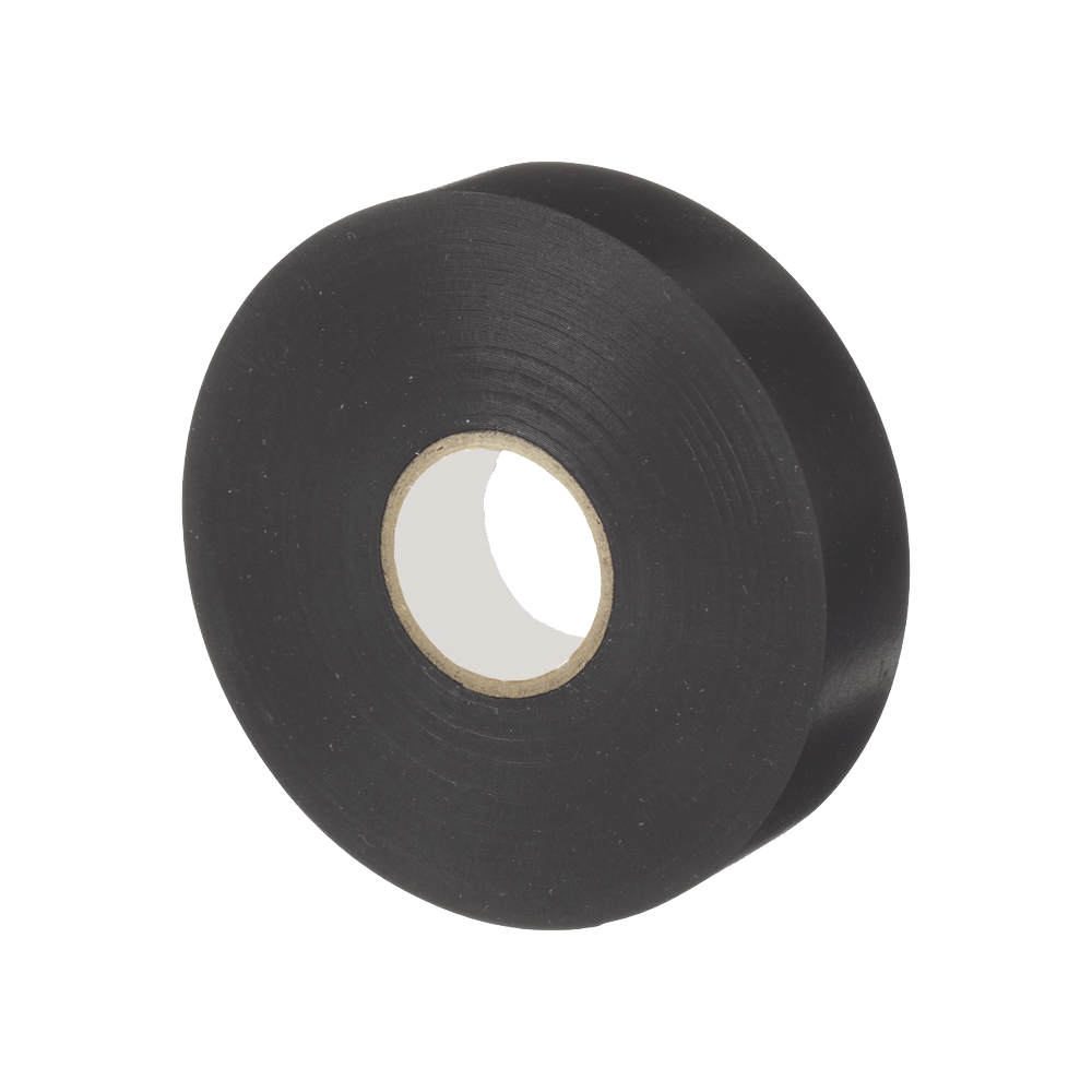 Cinta Eléctrica STRONGHOLD para Aislar, de PVC, Uso Profesional en Construcción Eléctrica, Grosor 0.18mm (7 mil), Ancho 19mm, y 20m Largo, Color Negro. - Imagen 2