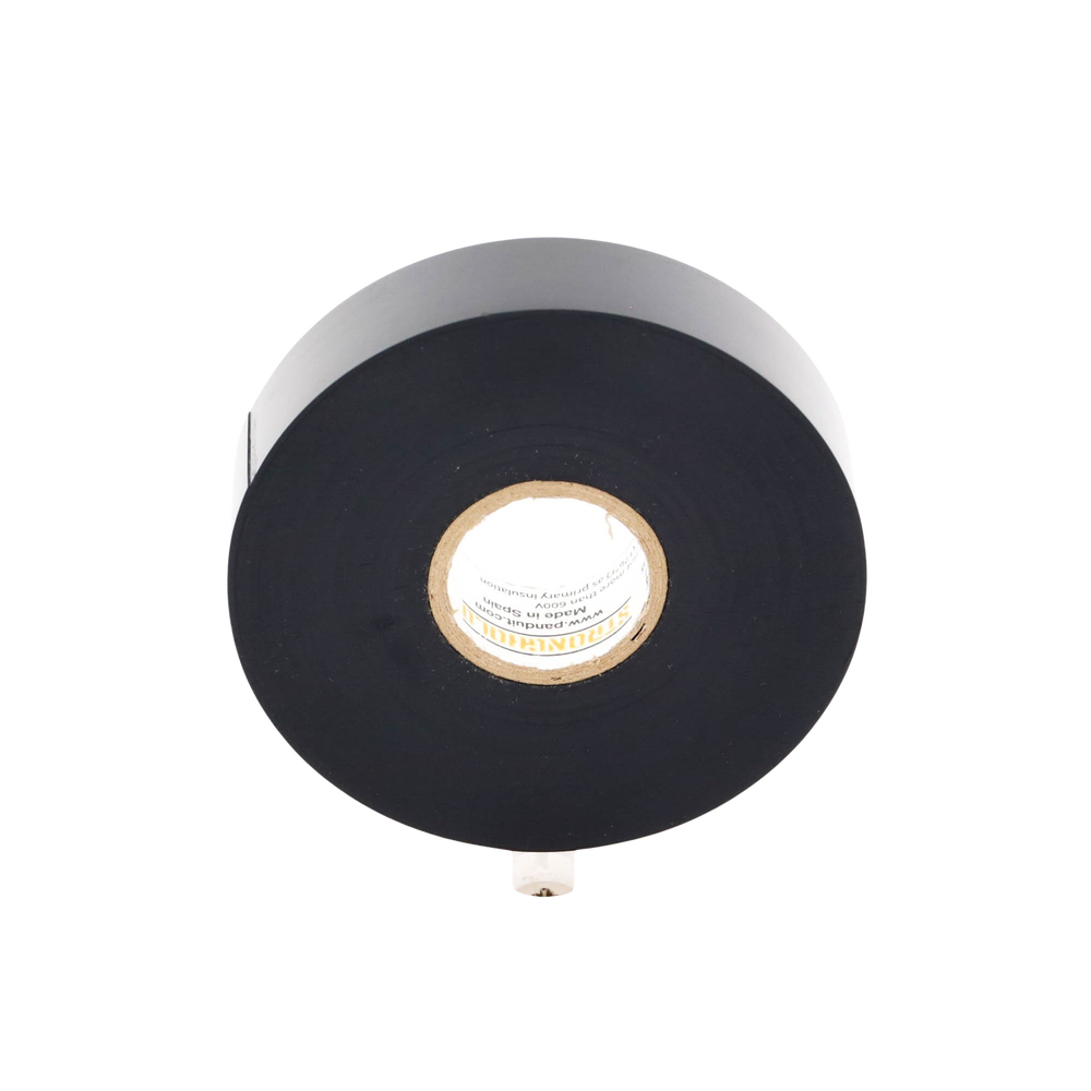 Cinta Eléctrica STRONGHOLD para Aislar, de PVC, Trabajo Pesado Eléctrico Industrial (Soporta abrasión, UV, agua, aceite y corrosión), Grosor de 0.21 mm (8.5 mil), Ancho de 19 mm, y 20 m de Largo, Uso Interior/Exterior, Color Ne - Imagen 3