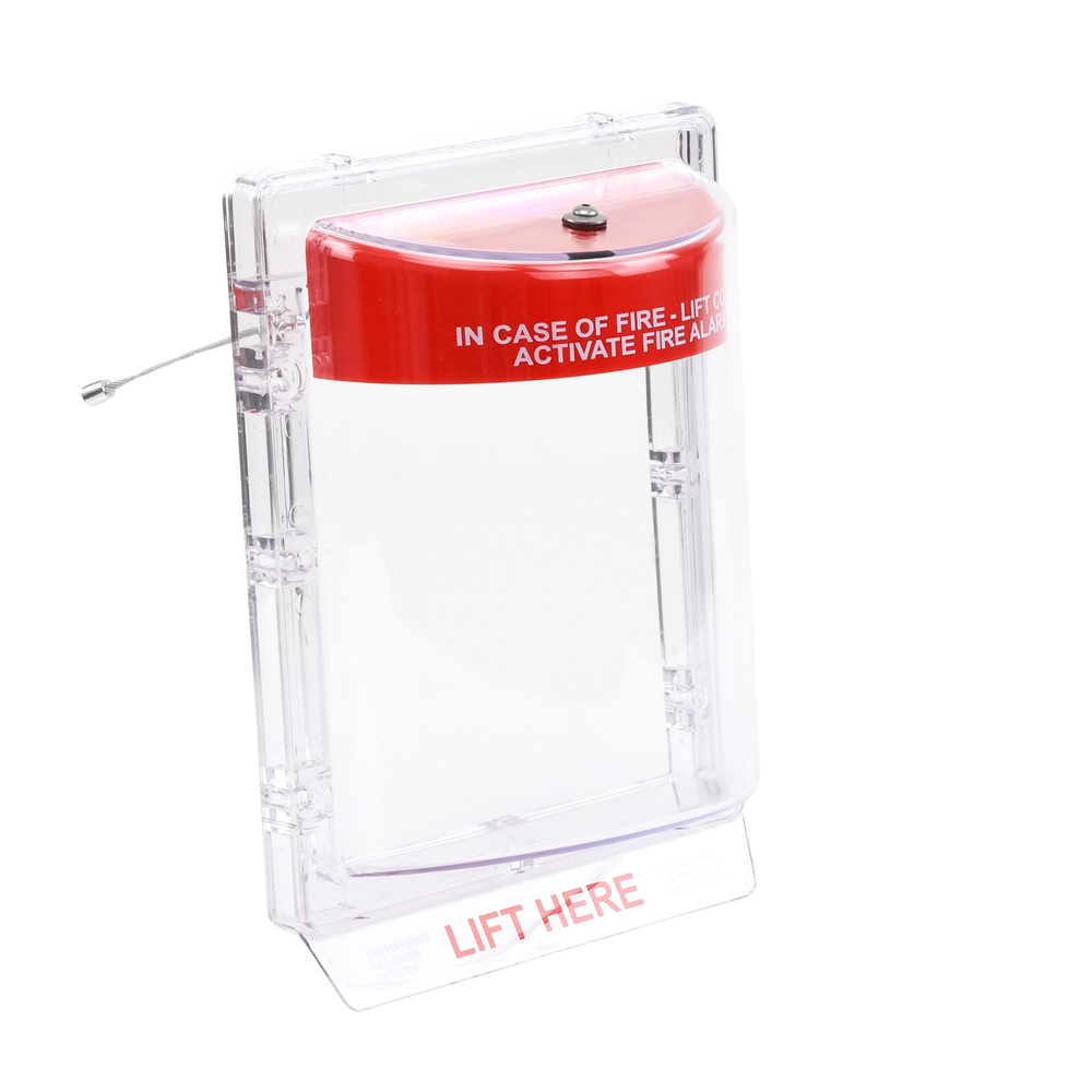 Cubierta Protectora Serie Stopper IIÆ De Policarbonato Super Resistente, Montaje Empotrado, Texto En Inglés, Sin Bocina - Imagen 3