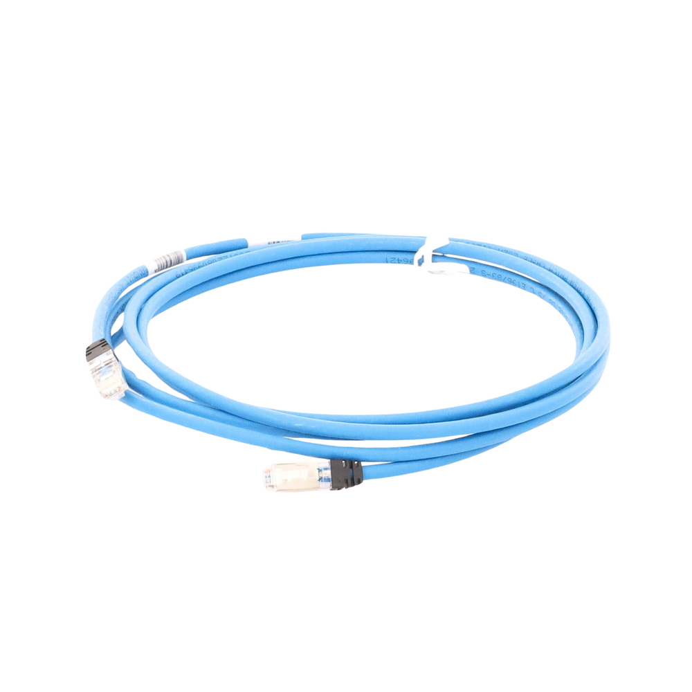 Patch Cord Cat6A, Blindado S/FTP, CM/LS0H, 3.05 Metros (10 Pies), Color Azul - Imagen 2