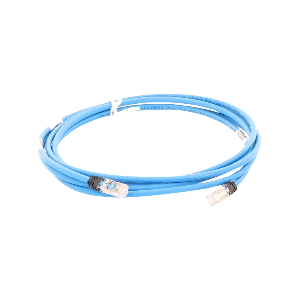 Patch Cord Cat6A, Blindado S/FTP, CM/LS0H, 3.05 Metros (10 Pies), Color Azul - Imagen 3