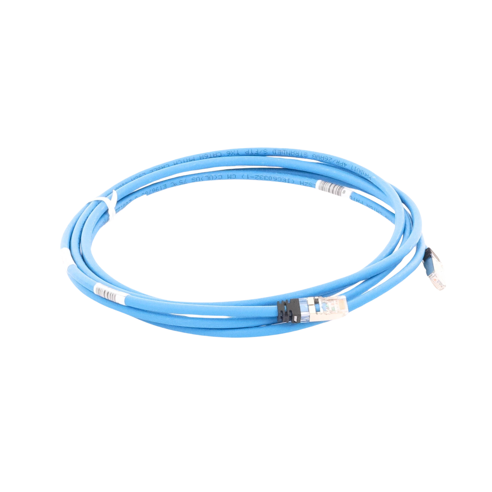 Patch Cord Cat6A, Blindado S/FTP, CM/LS0H, 3.05 Metros (10 Pies), Color Azul - Imagen 5