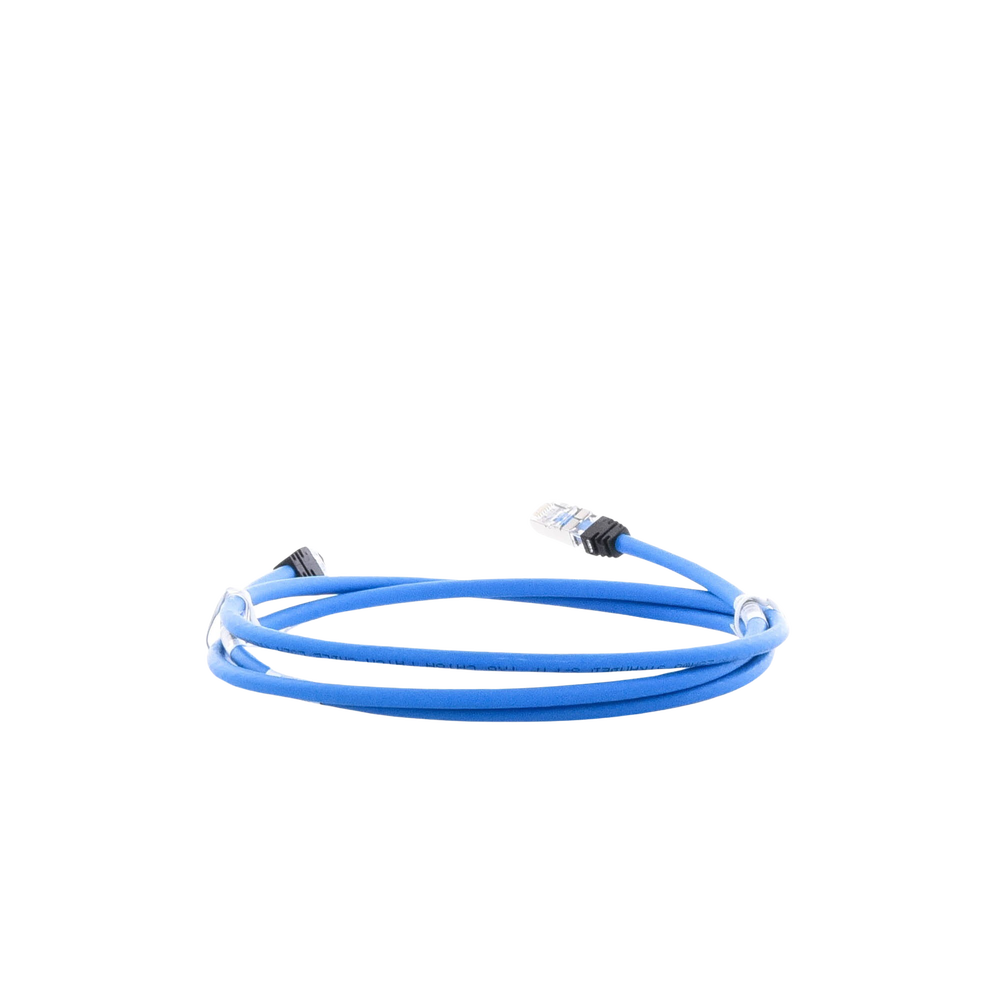 Patch Cord Cat6A, Blindado S/FTP, CM/LS0H, 1.52 Metros (5 Pies), Color Azul - Imagen 5