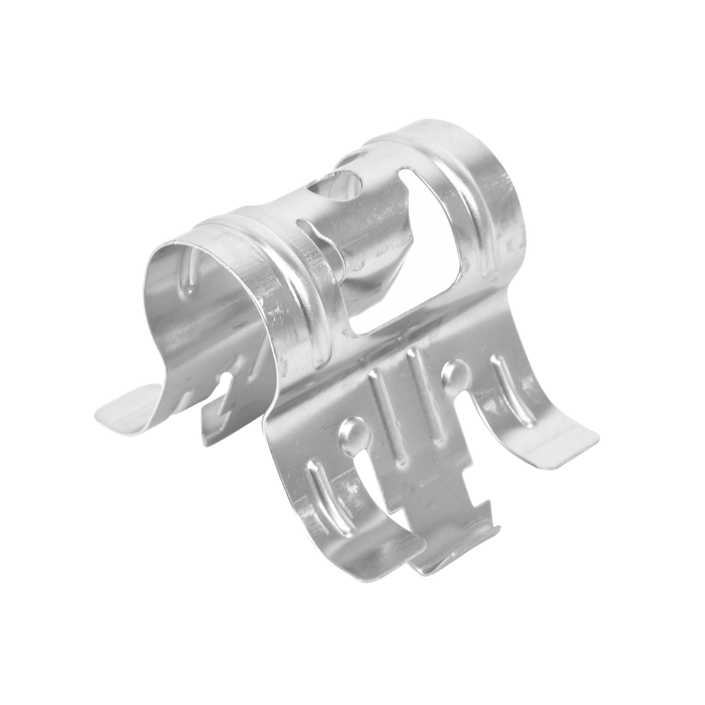 Sujetador de Presión para Cable Coaxial de 1/2. Paquete de 10 Piezas