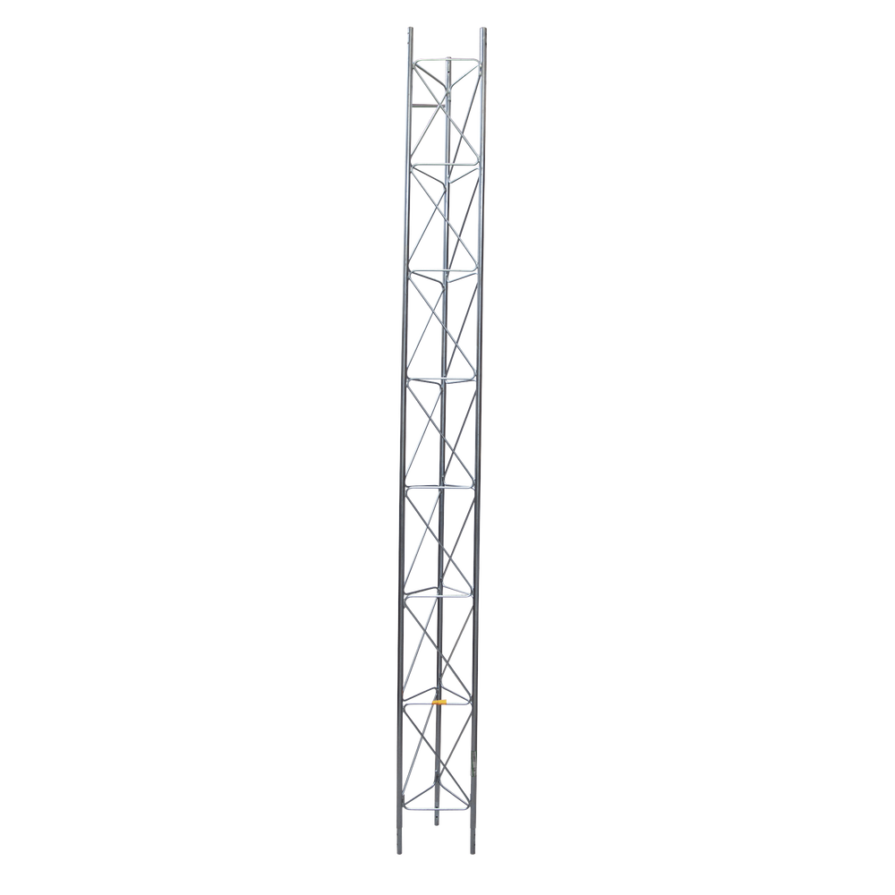 Tramo de Torre Arriostrada de 3m x 30cm, Galvanizado por Inmersión, Hasta 30 m de Elevación. Zonas Húmedas.