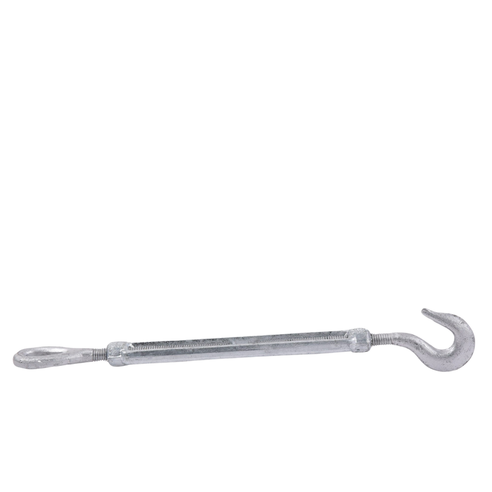 Tensor de 3/8" x 6" Acero Forjado OJO-GANCHO Galv. Inmersión en Caliente (Carga Max. 1000 lbs). - Imagen 3