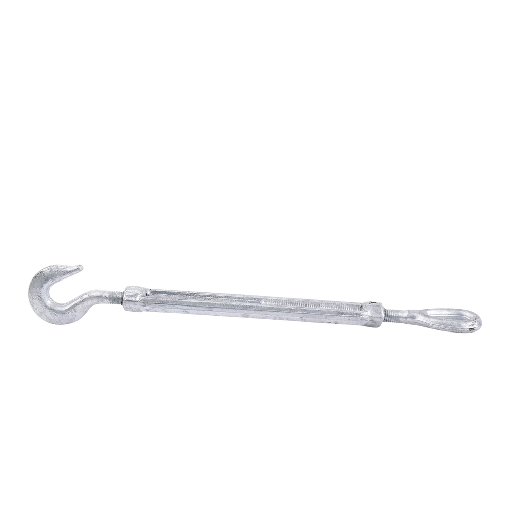 Tensor de 5/8" x 9" Acero Forjado OJO-GANCHO Galv. Inmersión en Caliente (Carga Max. 2250 lbs). - Imagen 4