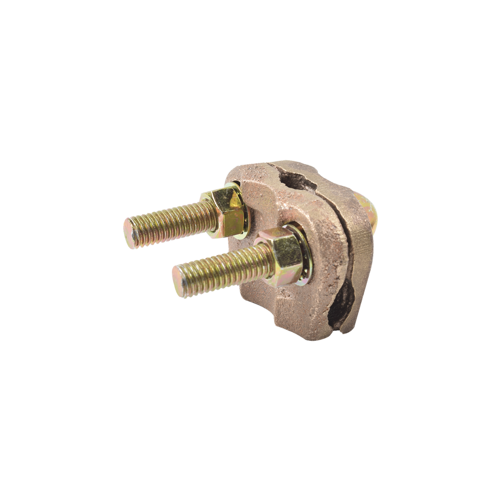 Conector Antivandalico de Varilla 3/4" a Cable Calibre 2/0 (Doble cero) a 350 Kcm.