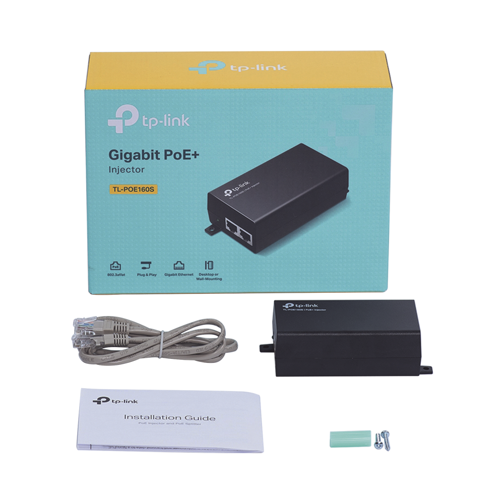 Inyector PoE+ (30W) / Gigabit 802.3 af/at / 2 puertos 10/100/1000 Mbps / Plug and Play / Fuente alimientación Integrada - Imagen 3