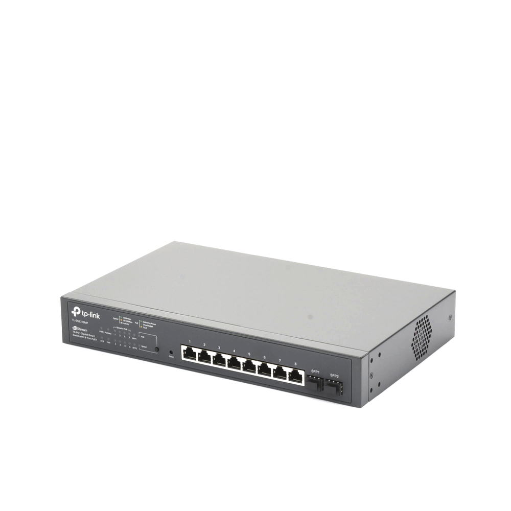 Switch PoE JetStream SDN Administrable 8 puertos 10/100/1000 Mbps + 2 puertos SFP, 8 puertos PoE, 150W, administración centralizada OMADA SDN - Imagen 4