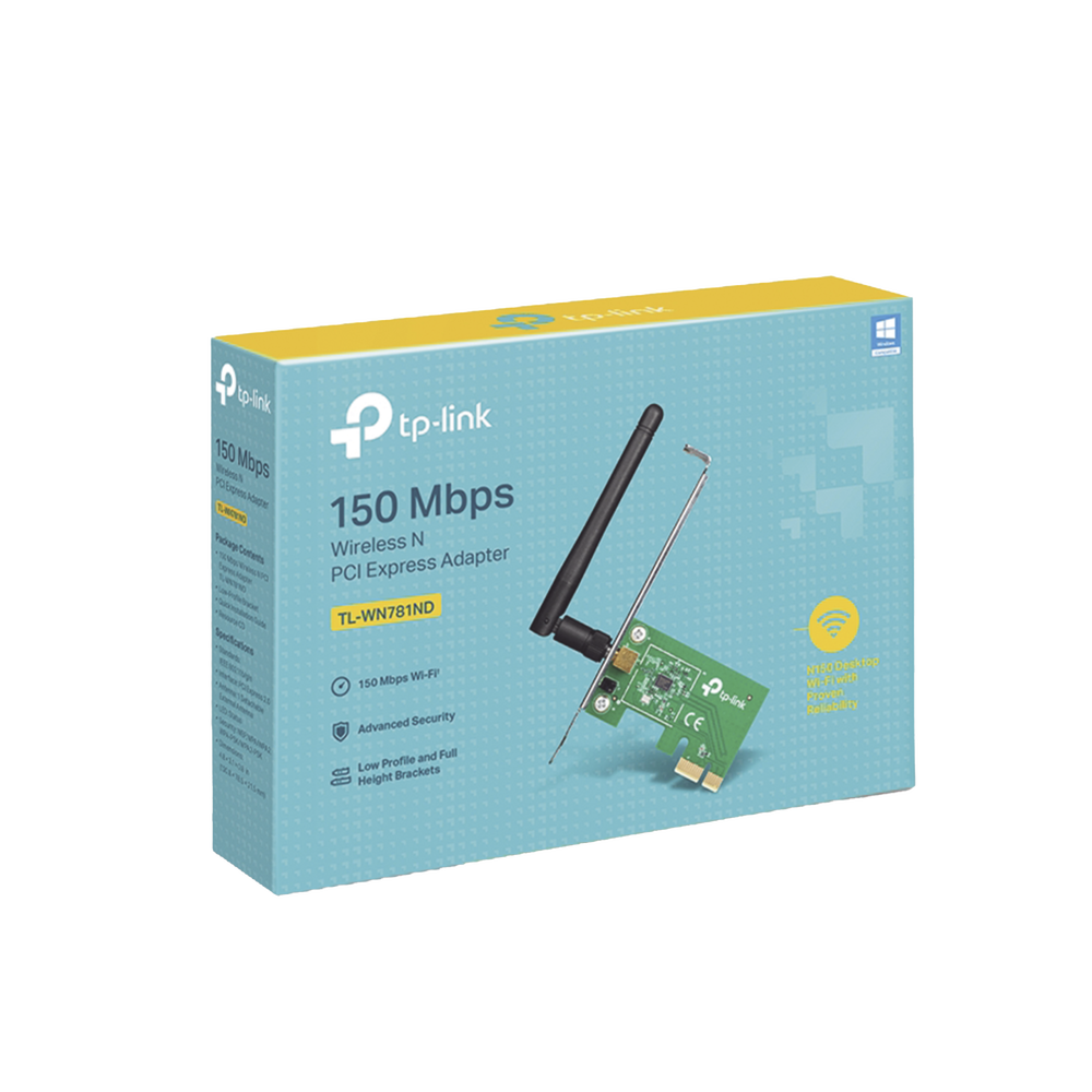 Adaptador Inalámbrico PCI Express / Velocidad inalámbrica de hasta 150 Mbps / Cifrado WPA/WPA2 / Compatible con windows y Linux - Imagen 3