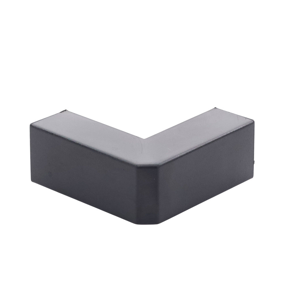 Esquinero Exterior Color Negro de PVC Auto Axtinguible, Para Canaleta TMK-1720-N-CC (5210-02003) - Imagen 5