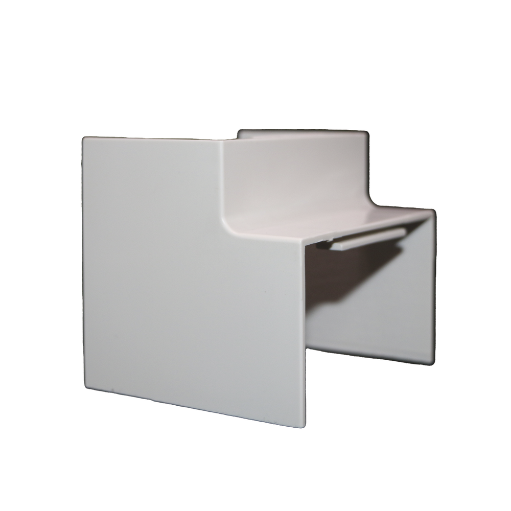 Esquinero Interior Color Blanco de PVC Auto Axtinguible, Para Canaleta TMK-4577 (5520-02001) - Imagen 2