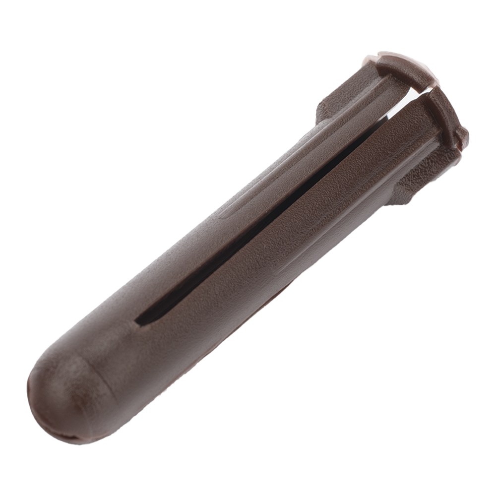 Paquete de 10 taquetes café 1 3/4" y 10 tornillos 10mm x 1 3/4" (1104-05002) - Imagen 7