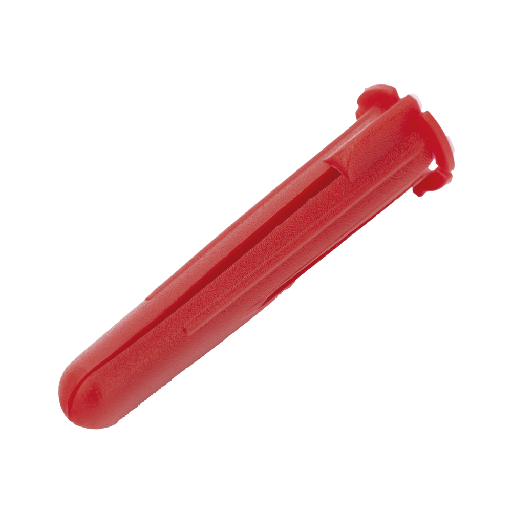 Paquete Con 10 Taquetes Rojos de 1/4" y 10 tornillos 10 x 1 1/2" (4.82 x 38 mm) (1103-05002) - Imagen 3