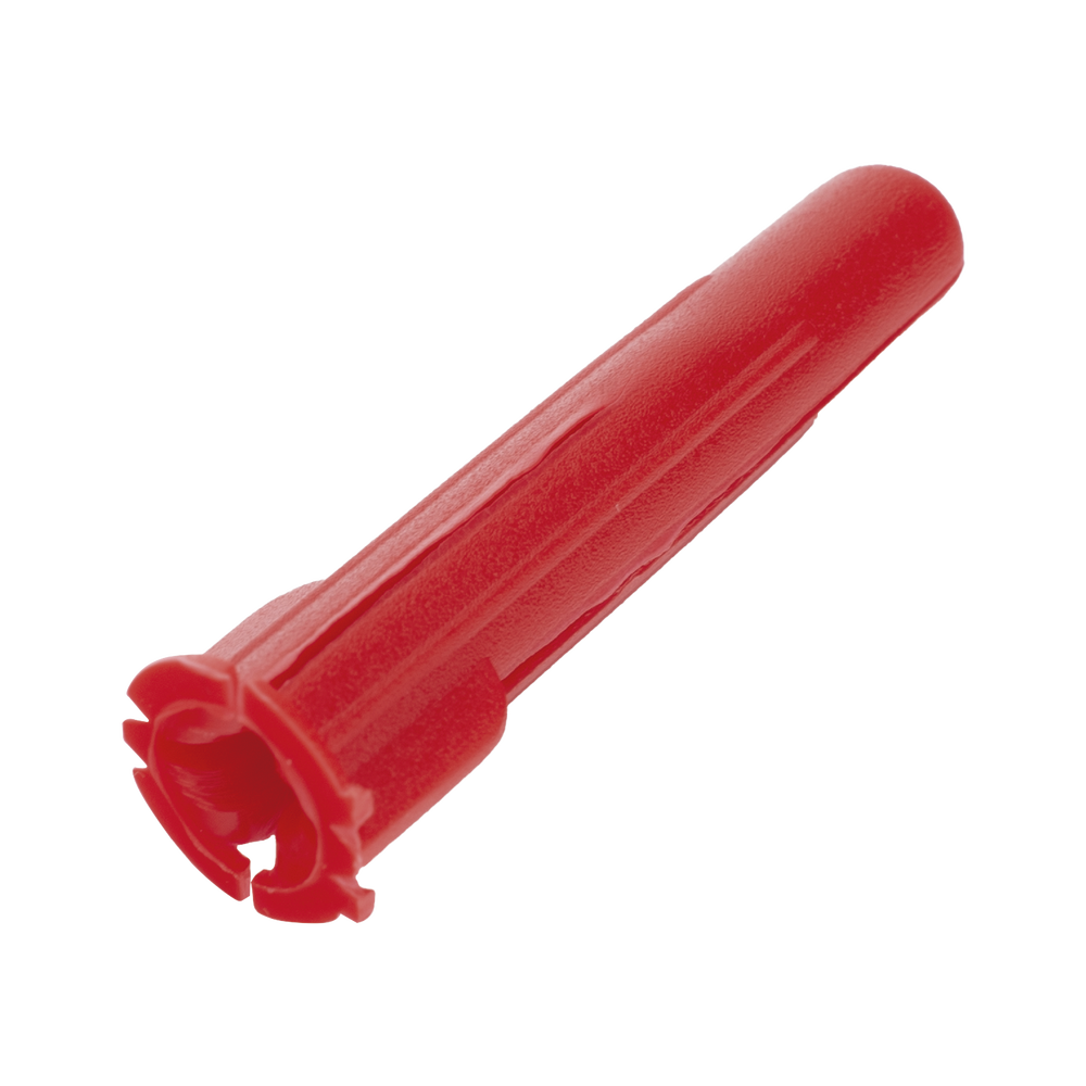 Paquete Con 10 Taquetes Rojos de 1/4" y 10 tornillos 10 x 1 1/2" (4.82 x 38 mm) (1103-05002) - Imagen 4