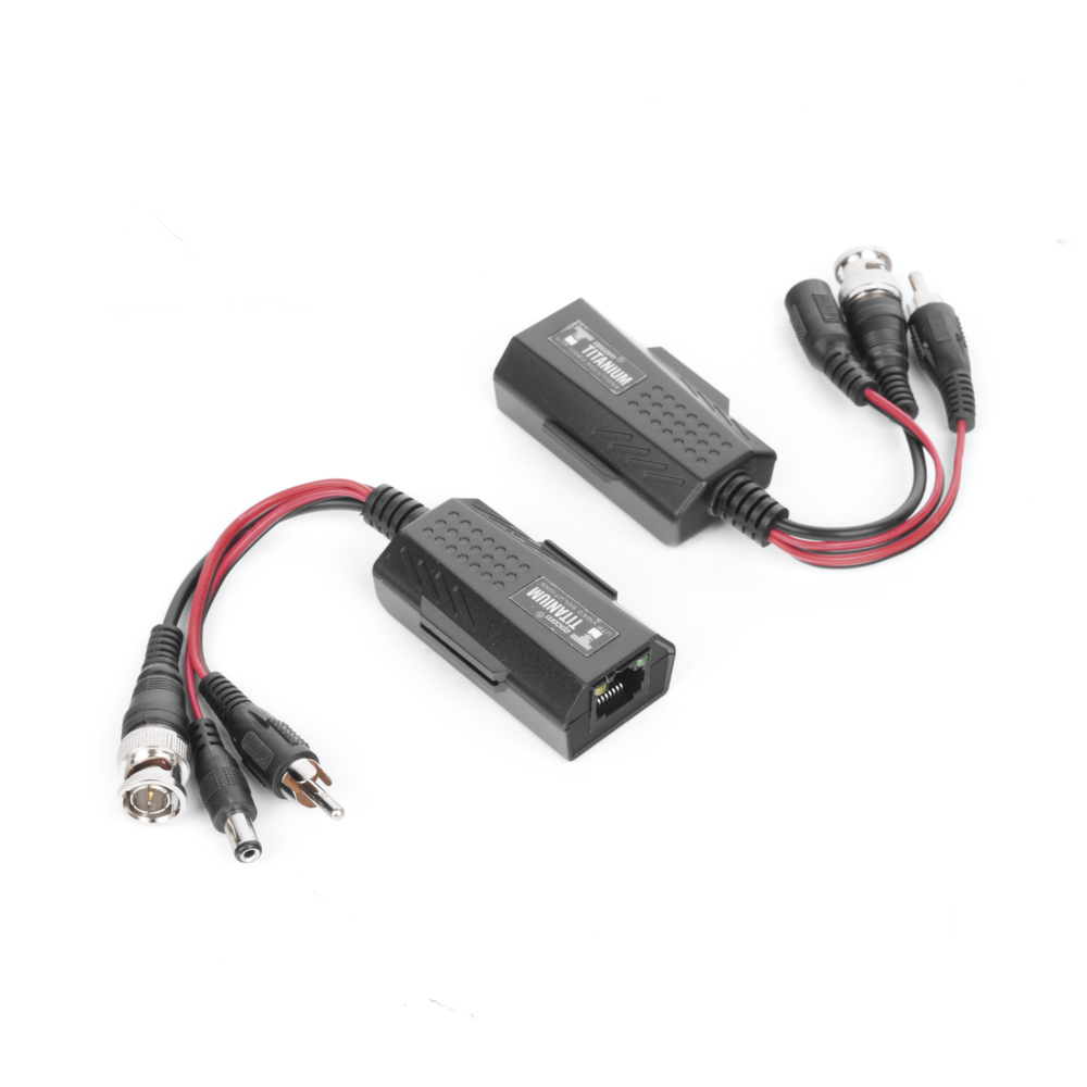 Kit de transceptores activos, envía alimentación 12V/24Vcc/AC, video y audio a una distancia de hasta 150 m en 4K para aplicaciones de video por UTP Cat 5e / 6 en alta definición. - Imagen 3